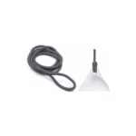 Rope polyester 12mm x 2.5m black